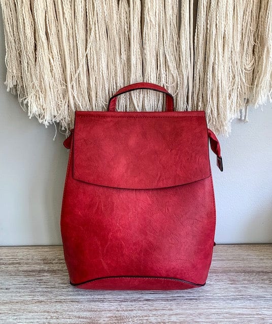 UNV0069 Flap Over Convertible Backpack - MiMi Wholesale