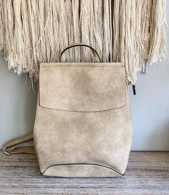 UNV0069 Flap Over Convertible Backpack - MiMi Wholesale