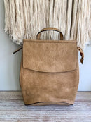 UNV0069 Flap Over Convertible Backpack - MiMi Wholesale