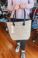 V2022P Vira Printed Versa Tote w/ Interchangeable Straps - MiMi Wholesale