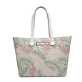 V2023P Carrie Printed Versa Tote w/ Interchangeable Straps - MiMi Wholesale
