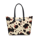 V2023P Carrie Printed Versa Tote w/ Interchangeable Straps - MiMi Wholesale