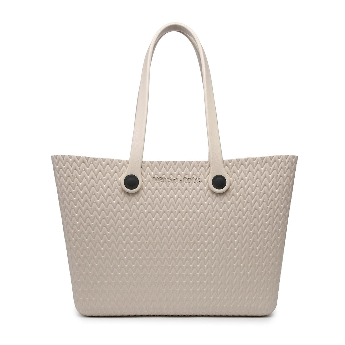 V2023TX Carrie All Textured Versa Tote w/ Interchangeable Straps - MiMi Wholesale