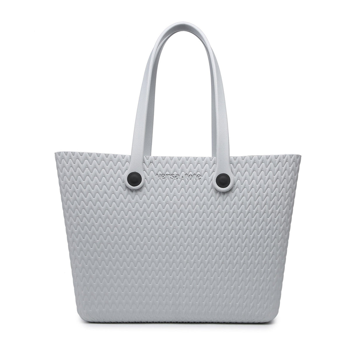 V2023TX Carrie All Textured Versa Tote w/ Interchangeable Straps - MiMi Wholesale