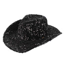 VCC0071 Jasmine Sequin Cowboy Hat - MiMi Wholesale