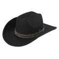 VCC0075 Maggie Cowboy Hat With Glitter Band - MiMi Wholesale