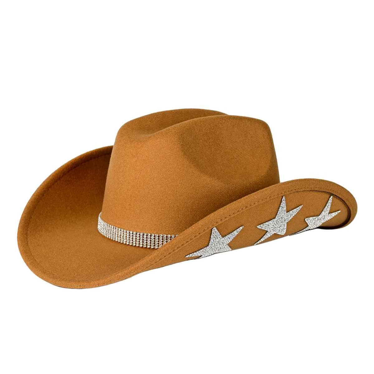 VCC0078 Hannah Star Rhinestone Cowboy Hat display picture 1