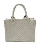 WBT210204 Geometric Print Mini Tote/Crossbody - MiMi Wholesale