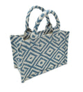 WBT210204 Geometric Print Mini Tote/Crossbody - MiMi Wholesale