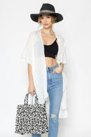WBT210208 Hello Leopard Tote - MiMi Wholesale