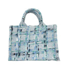 WBT210213 Tweed Mini Satchel/Crossbody Bag - MiMi Wholesale