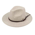 WF4 Savannah Felt Hat With Hitch Knot Cord - MiMi Wholesale