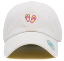 WKB005 Flip Flops Print Embroidery Hat Baseball Cap - MiMi Wholesale