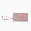 WL0004RF RFID Wallet w/ Snap Closure and Zip Change Pocket - MiMi Wholesale