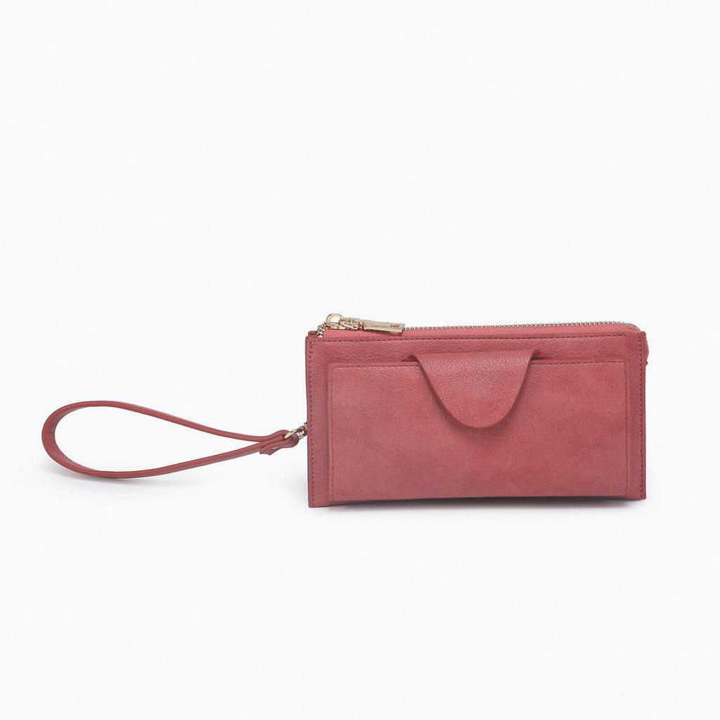 WL0004RF RFID Wallet w/ Snap Closure and Zip Change Pocket - MiMi Wholesale