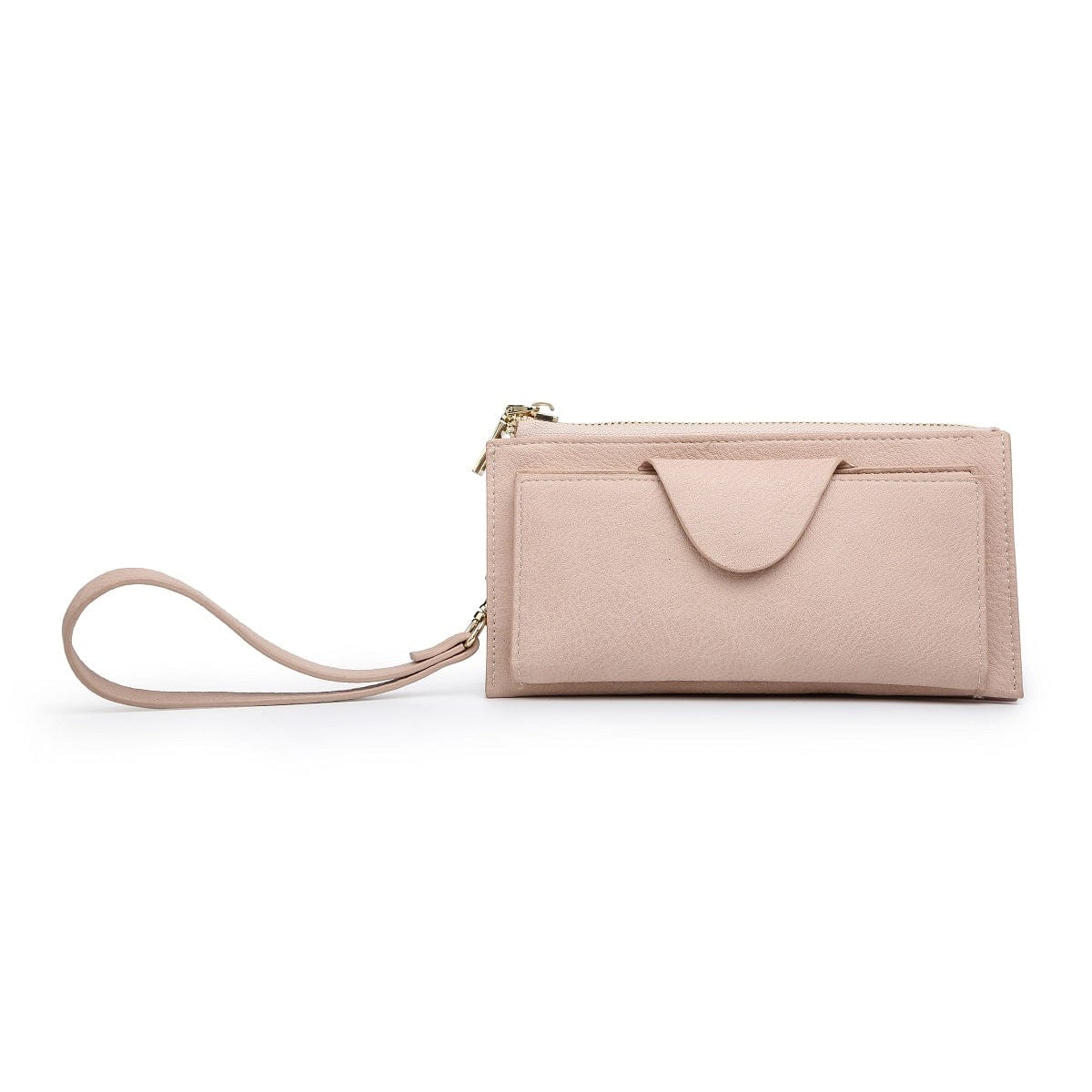 WL0004RF RFID Wallet w/ Snap Closure and Zip Change Pocket - MiMi Wholesale