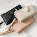 WL0004RF RFID Wallet w/ Snap Closure and Zip Change Pocket - MiMi Wholesale