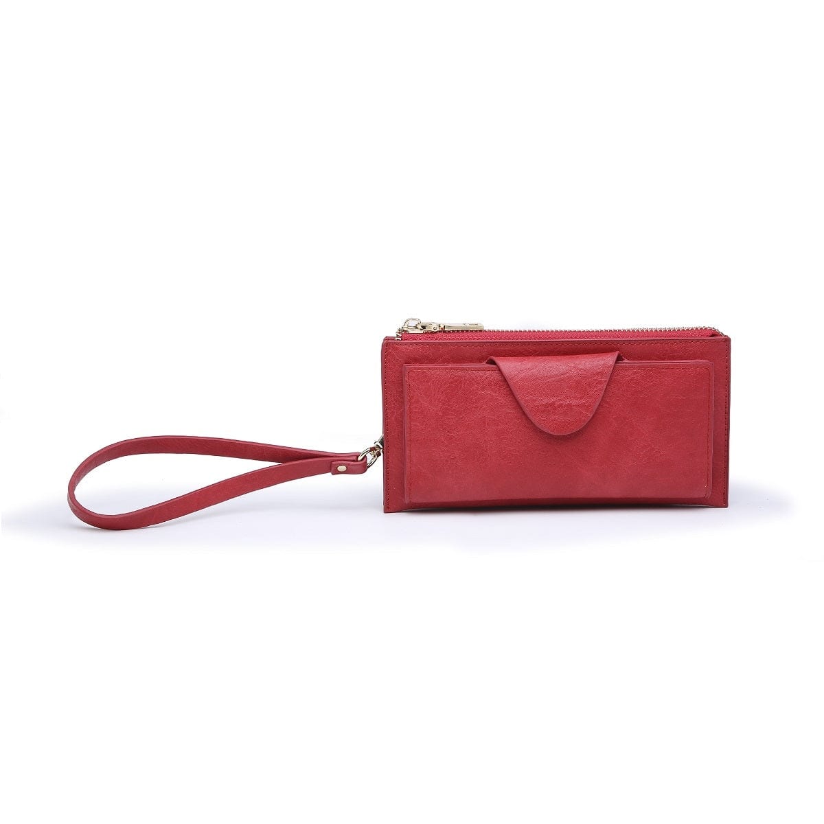 WL0004RF RFID Wallet w/ Snap Closure and Zip Change Pocket - MiMi Wholesale