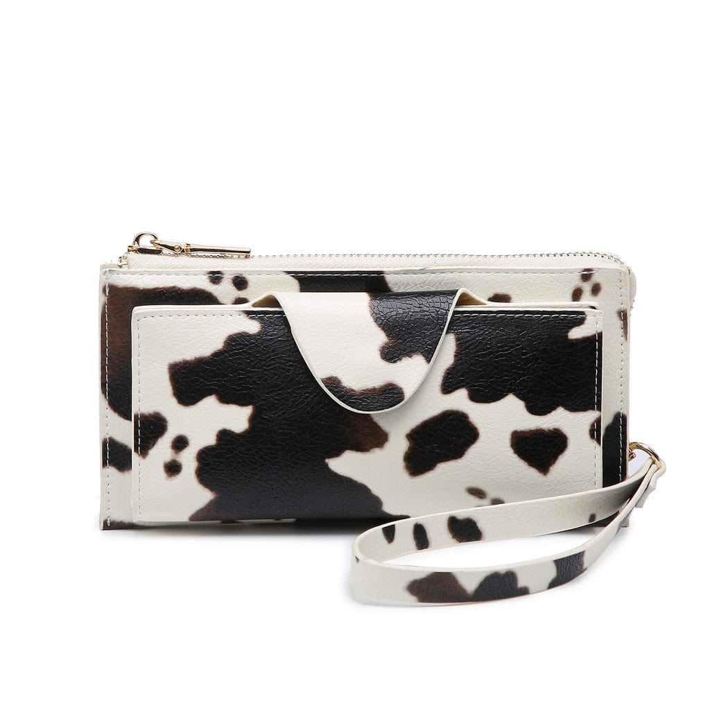 WL0004RF RFID Wallet w/ Snap Closure and Zip Change Pocket - MiMi Wholesale