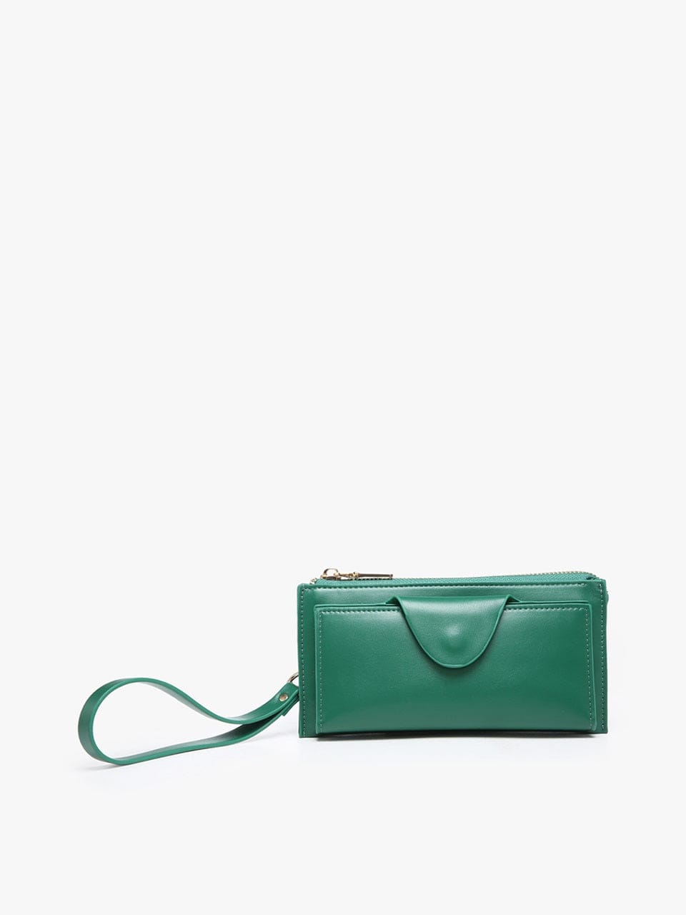 WL0004RF RFID Wallet w/ Snap Closure and Zip Change Pocket - MiMi Wholesale