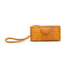 WL0004RFSC RFID Croc Wallet w/ Snap and Zip Closure - MiMi Wholesale