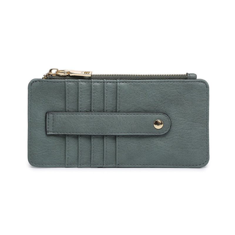 WL1889 Saige Slim Card Holder Wallet - MiMi Wholesale