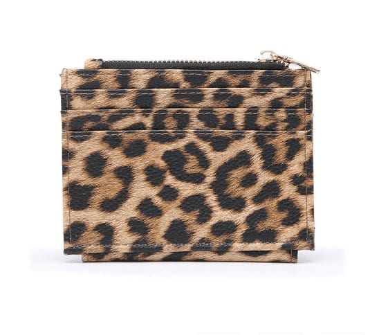 WL1904 Mini Snap Button Wallet & Cardholder w/ Zipper Pocket - MiMi Wholesale