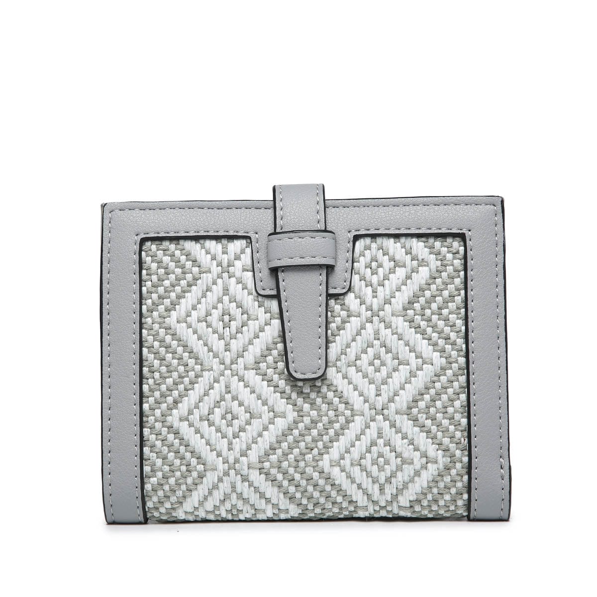 WL2066 Canvas Wallet w/ Slip Closure - MiMi Wholesale