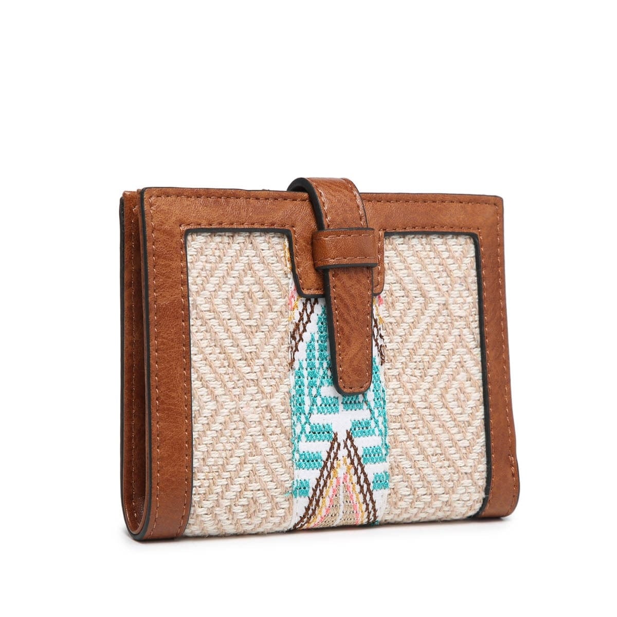 WL2066 Canvas Wallet w/ Slip Closure - MiMi Wholesale