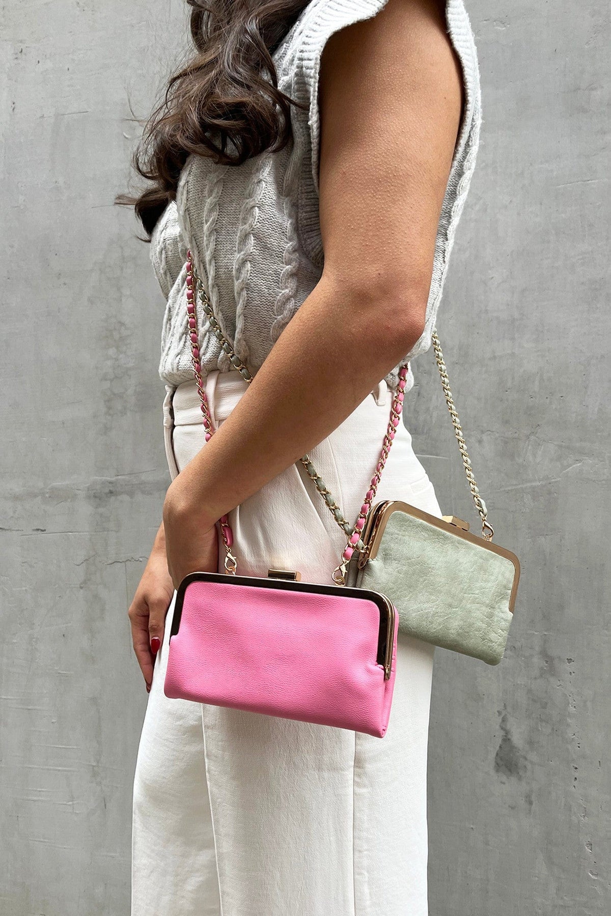 WL2339 Sue Wallet Pouch Crossbody - MiMi Wholesale