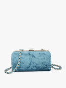 WL2339V Sue Velvet Wallet Pouch Crossbody - MiMi Wholesale