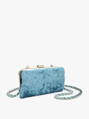 WL2339V Sue Velvet Wallet Pouch Crossbody - MiMi Wholesale