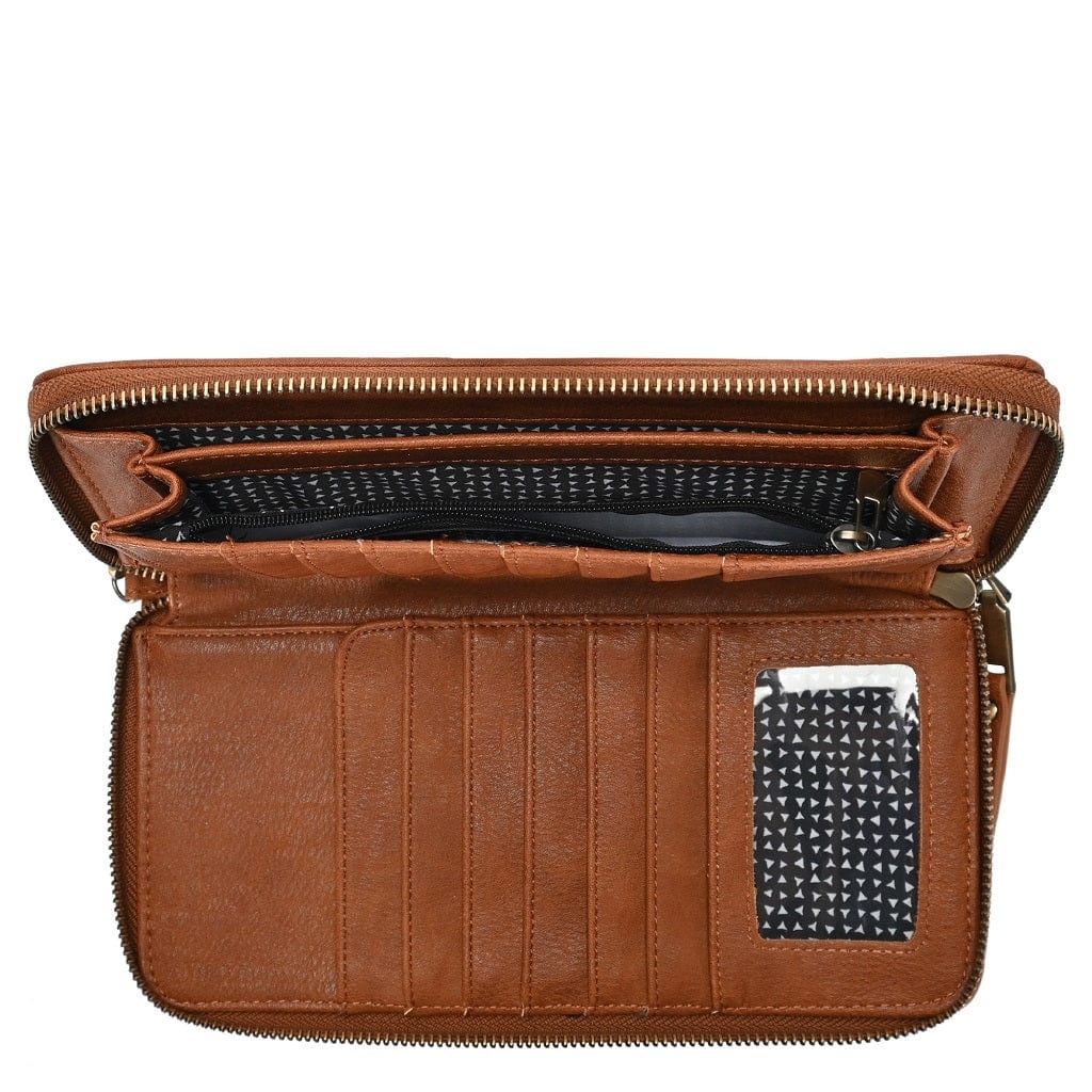 WLW47126 Zip Around Wallet/Wristlet - MiMi Wholesale