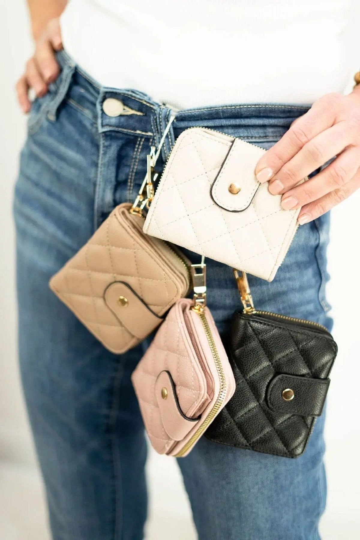 WQ1195 Lucy Quilted Wallet - MiMi Wholesale