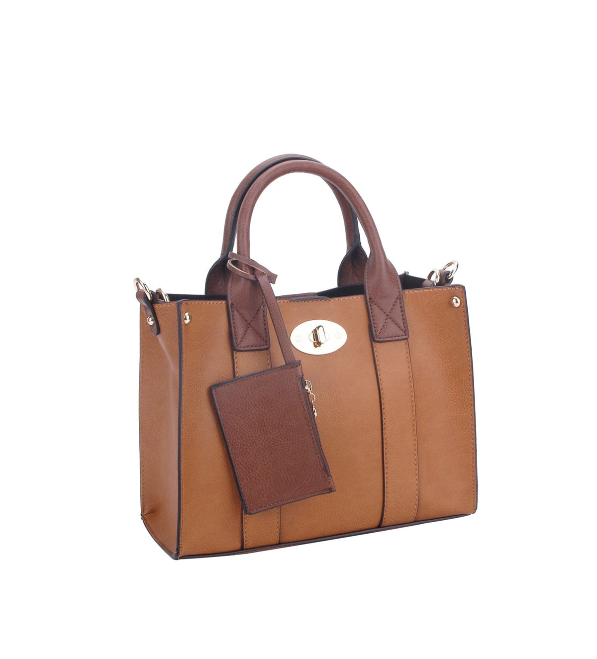 WU061 Cameran 3-in-1 Boxy Satchel & Crossbody - MiMi Wholesale