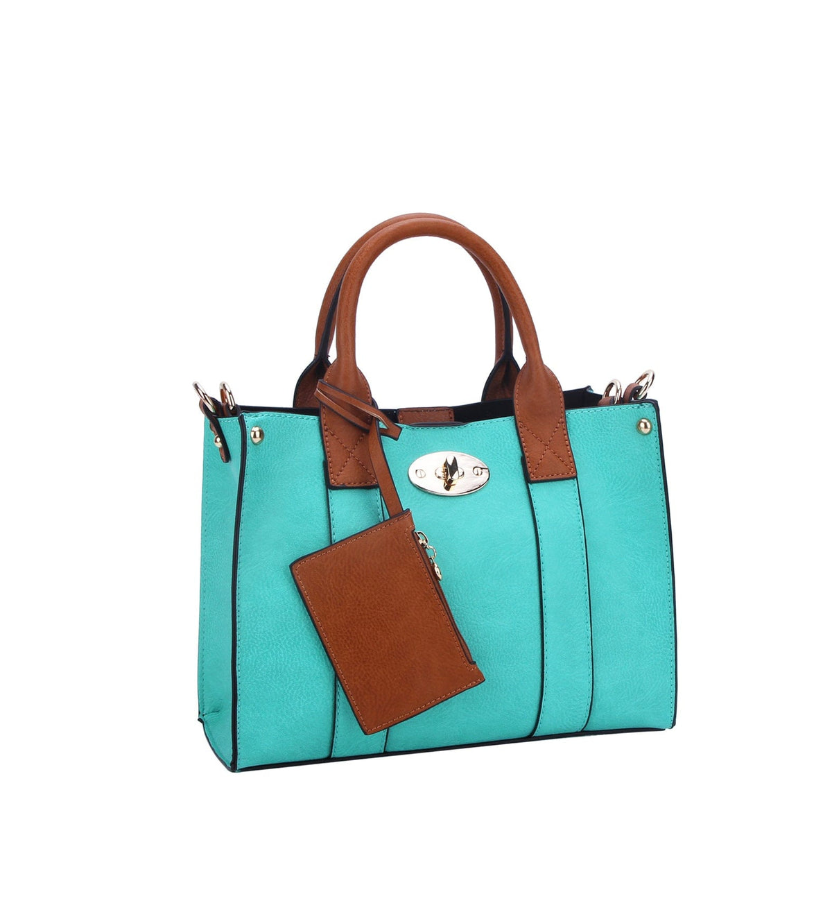 WU061 Cameran 3-in-1 Boxy Satchel & Crossbody - MiMi Wholesale