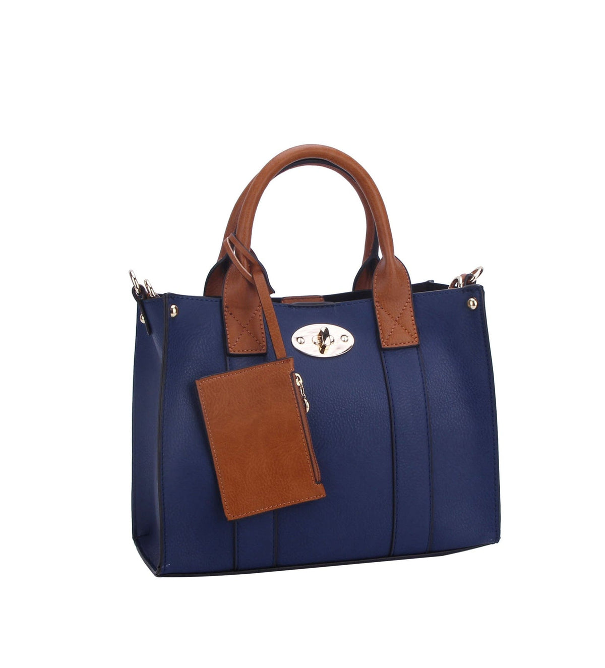 WU061 Cameran 3-in-1 Boxy Satchel & Crossbody - MiMi Wholesale