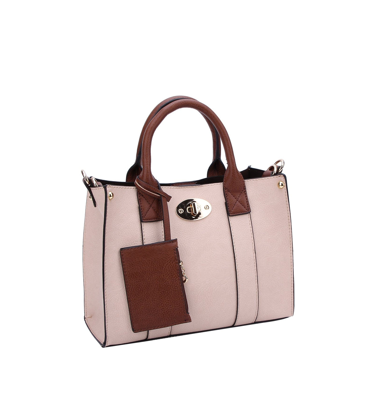 WU061 Cameran 3-in-1 Boxy Satchel & Crossbody - MiMi Wholesale