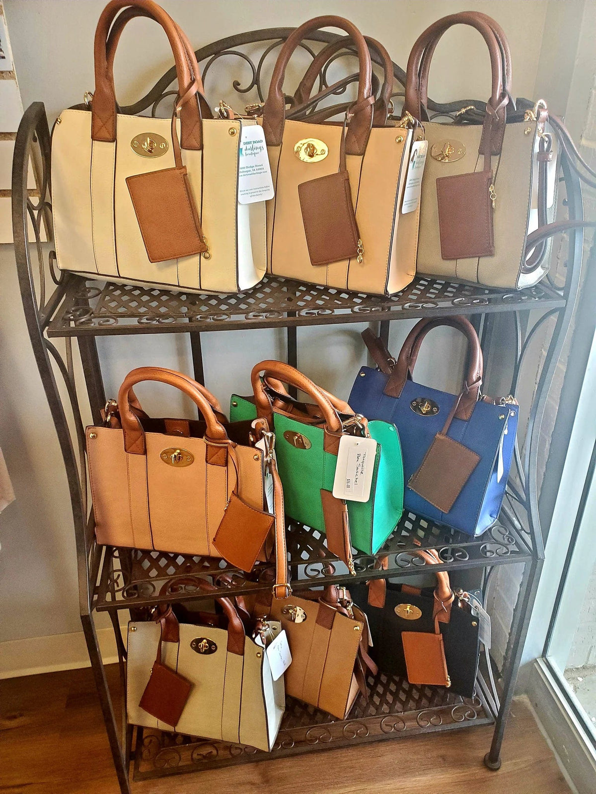 WU061 Cameran 3-in-1 Boxy Satchel & Crossbody - MiMi Wholesale