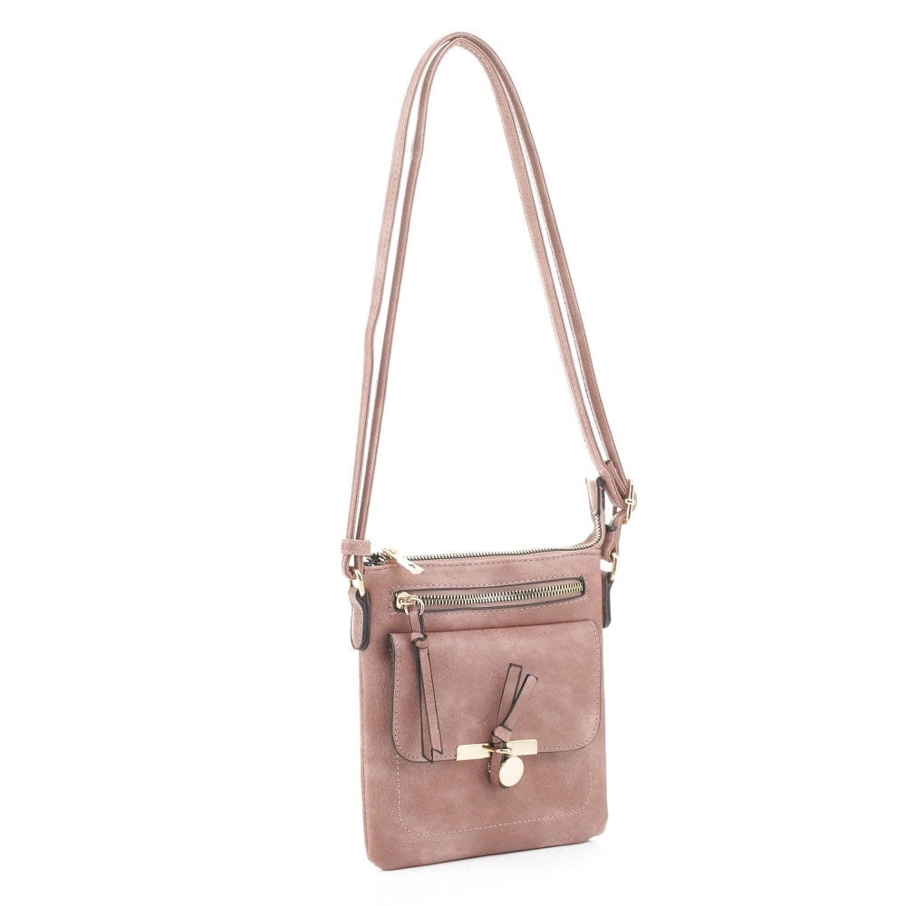 XB6194 Monogrammable Soft Modern Crossbody - MiMi Wholesale