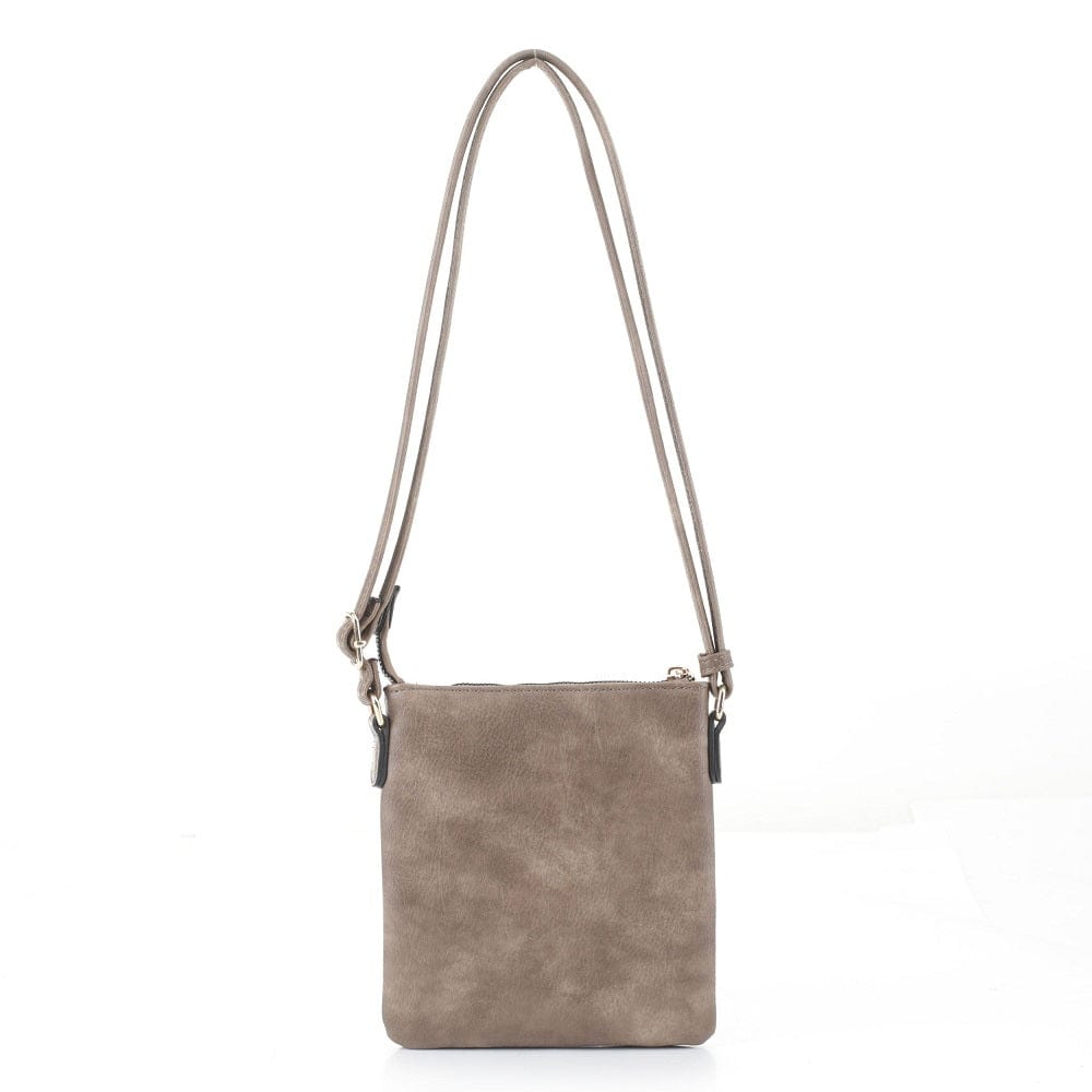 XB6194 Monogrammable Soft Modern Crossbody - MiMi Wholesale