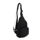 YL20534 Kristen Nylon Multi Pocket Sling Bag - MiMi Wholesale