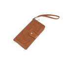 YX25793 Rachel Vegan Leather Laser Cut Out Detail Wallet/Wristlet - MiMi Wholesale